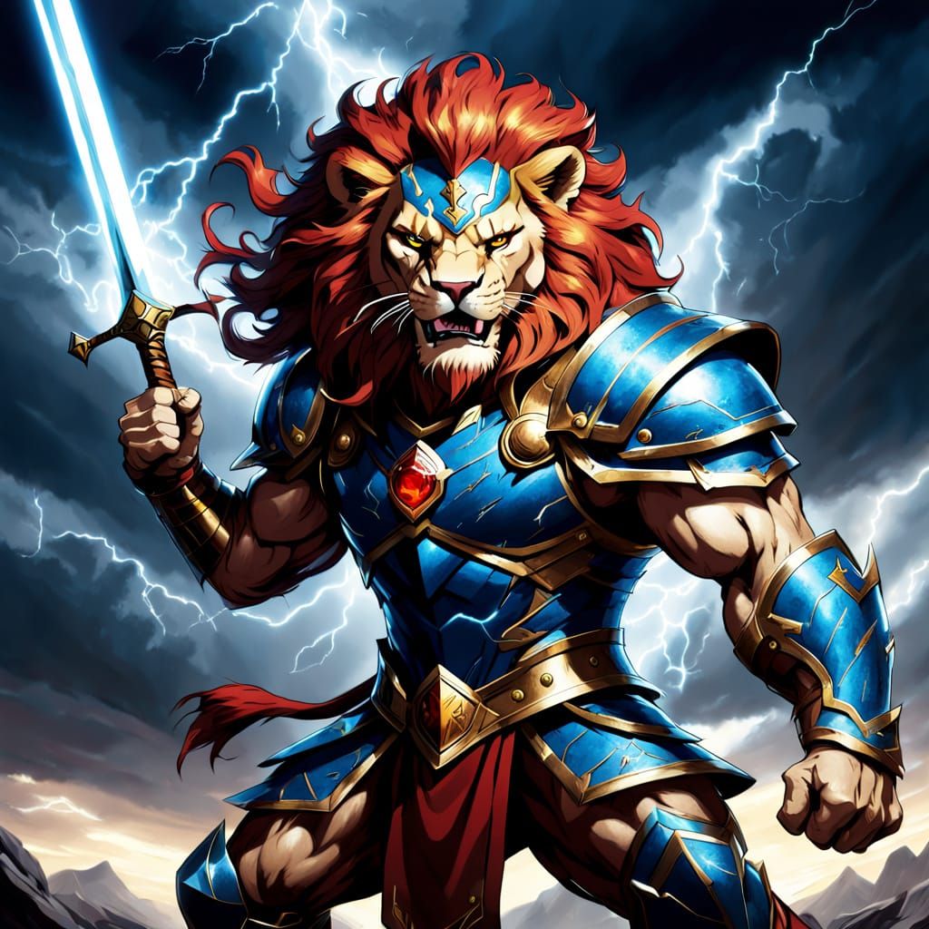 Lion Warrior Prince Rises in Epic Battle