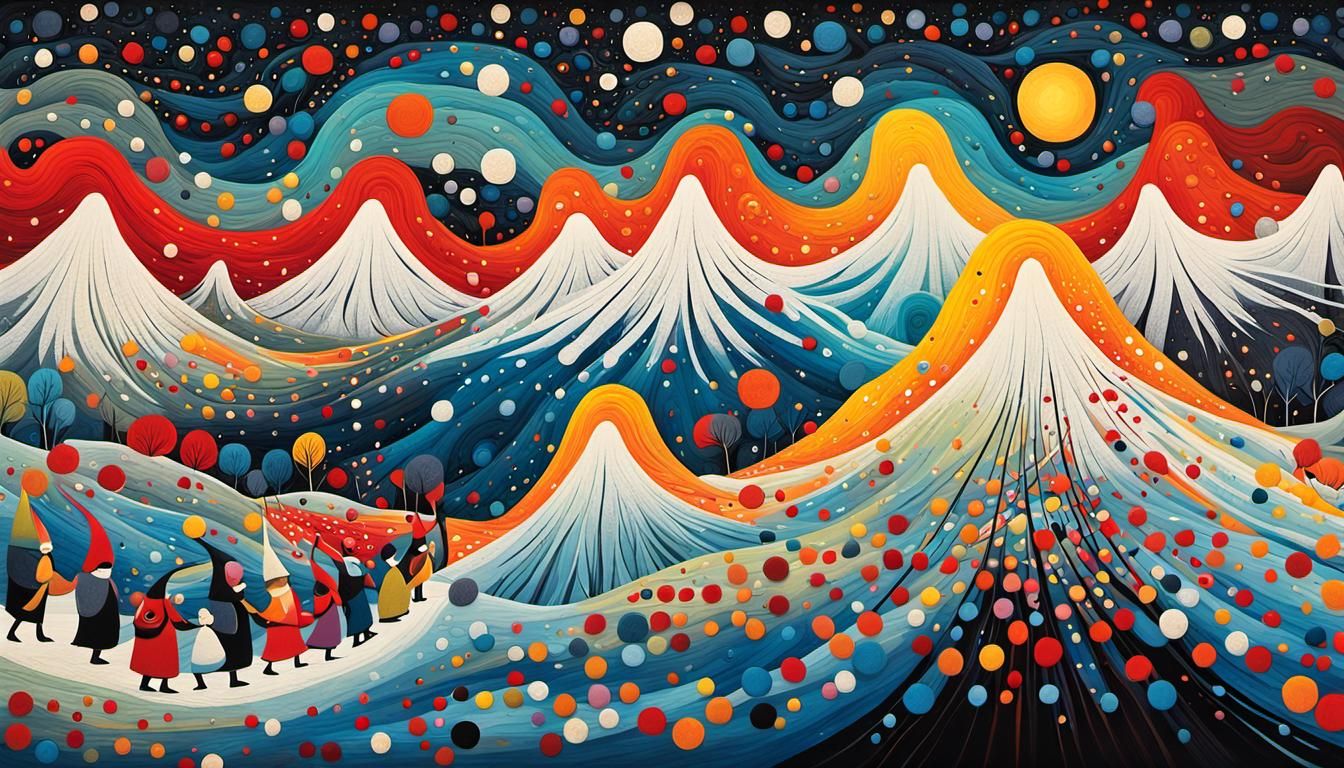 Snow White and Dwarfs in Abstract Expressionism