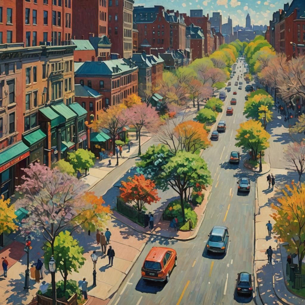 Impression of Commonwealth Ave.