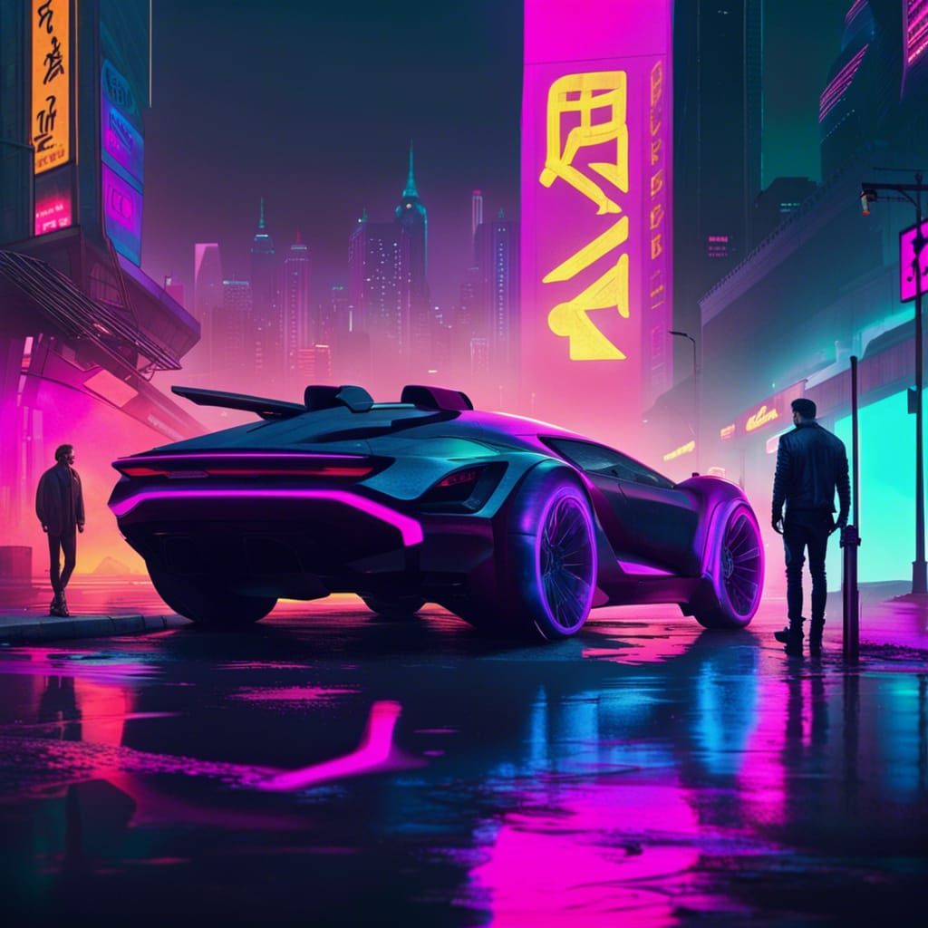 Cyberpunk Car