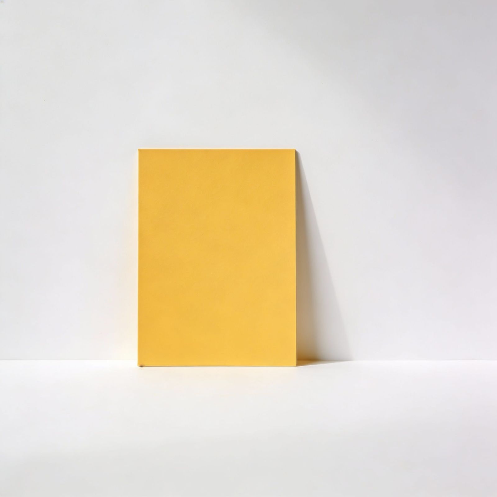Minimalist Yellow Abstract Shapes