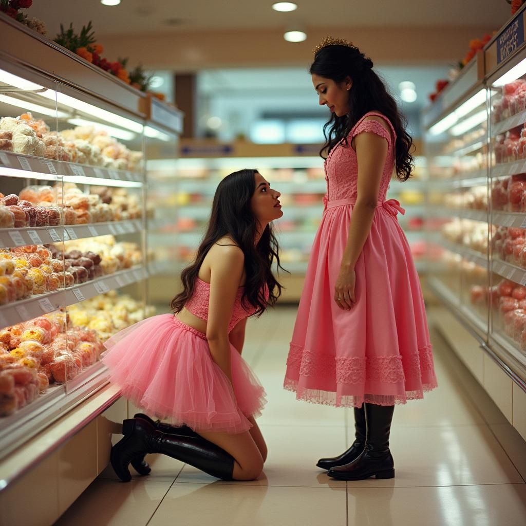 Tamannaah Bhatia in Sissy Supermarket, Cinematic Style