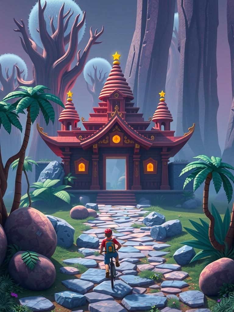 The new N64 game - Temple Run - made in abyss