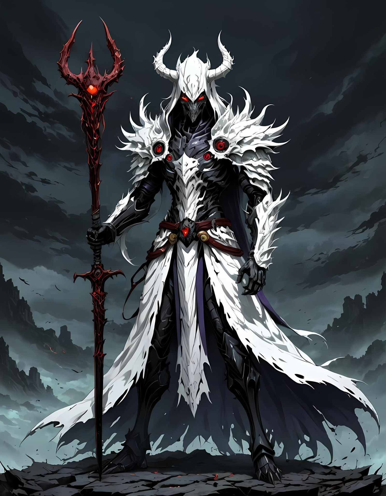 Monstrous Anime Concept Art in Vivid HDR Colors