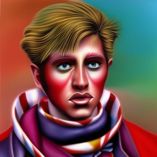 Elvis Presley in Surreal Photorealistic Style