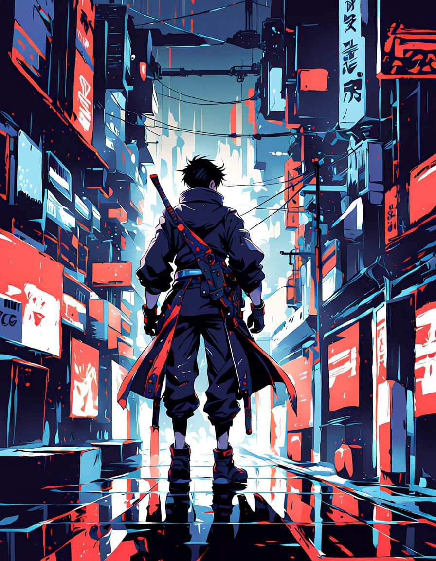 Anime Fighter Design Specializing in Traps