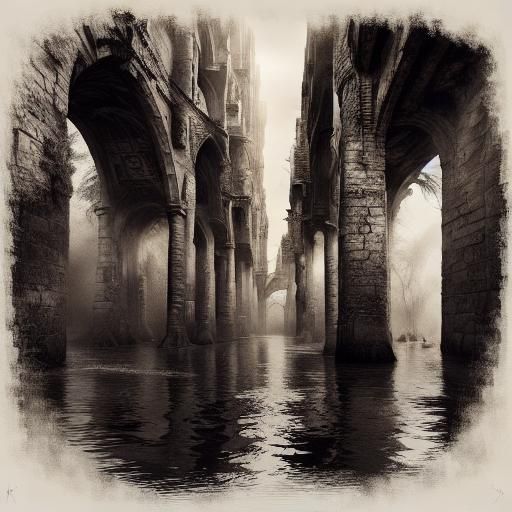 Clockwork Dreamscape: Surreal Steampunk Mechanism