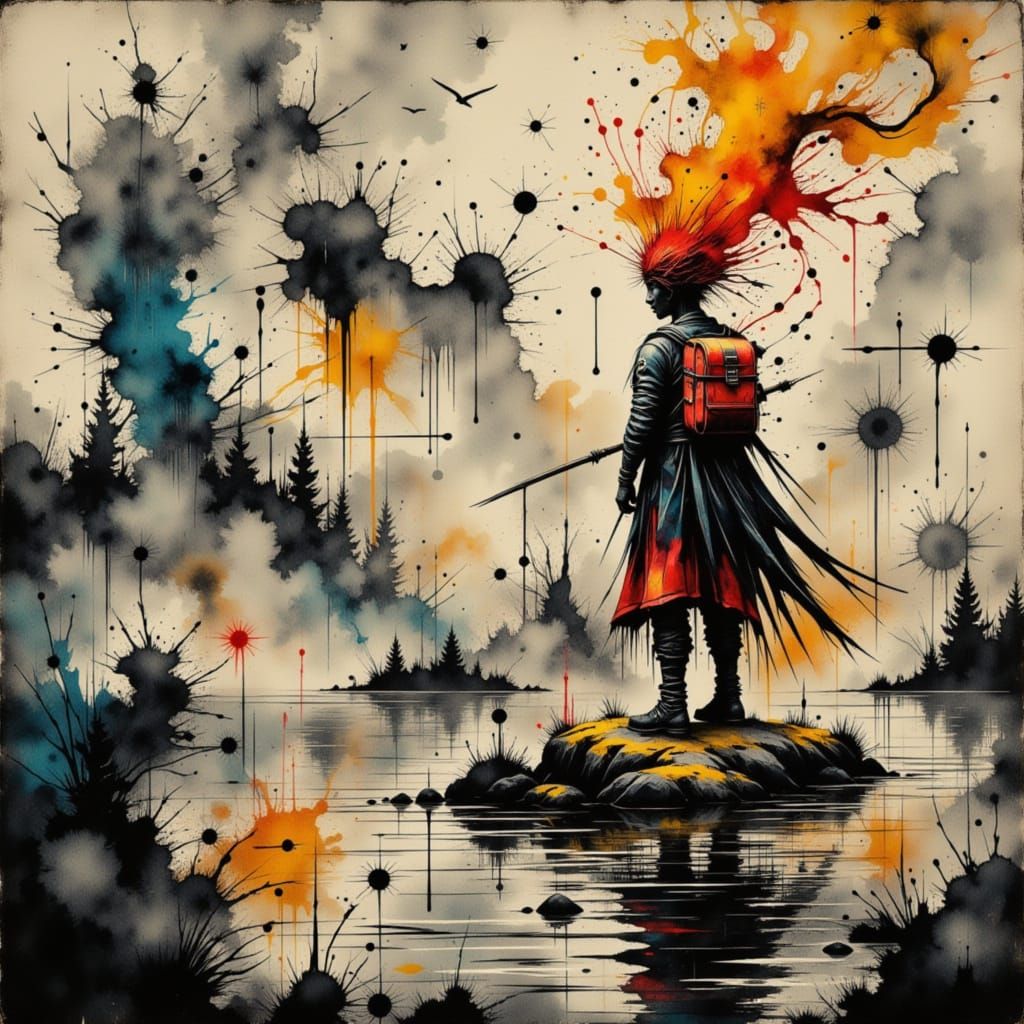 A Cyberpunk Net of Shadows Reveals Dark Deception