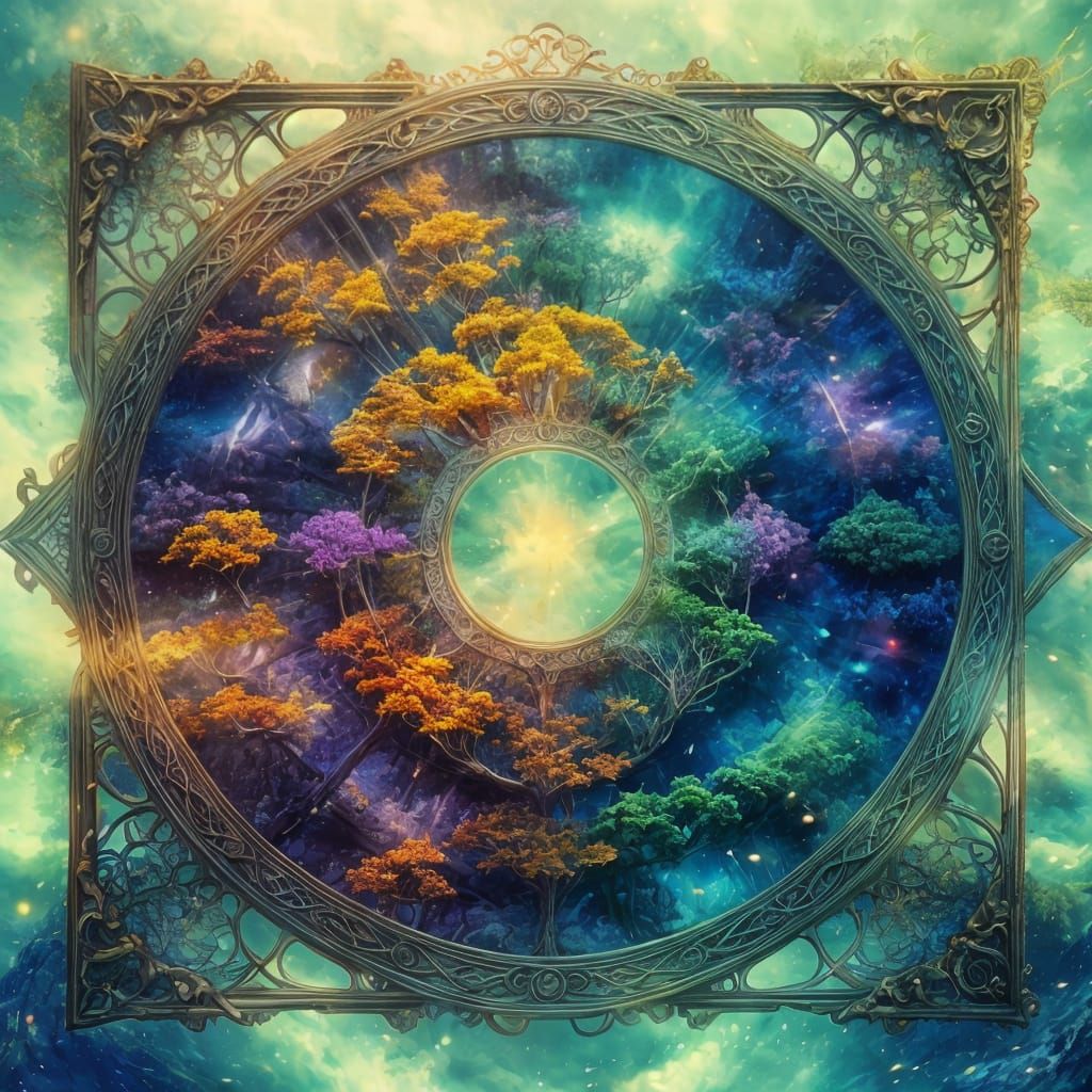 Mysterious Female Spirit Emerges from the Mists