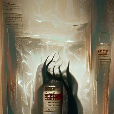 Sinister Scene in Art Style