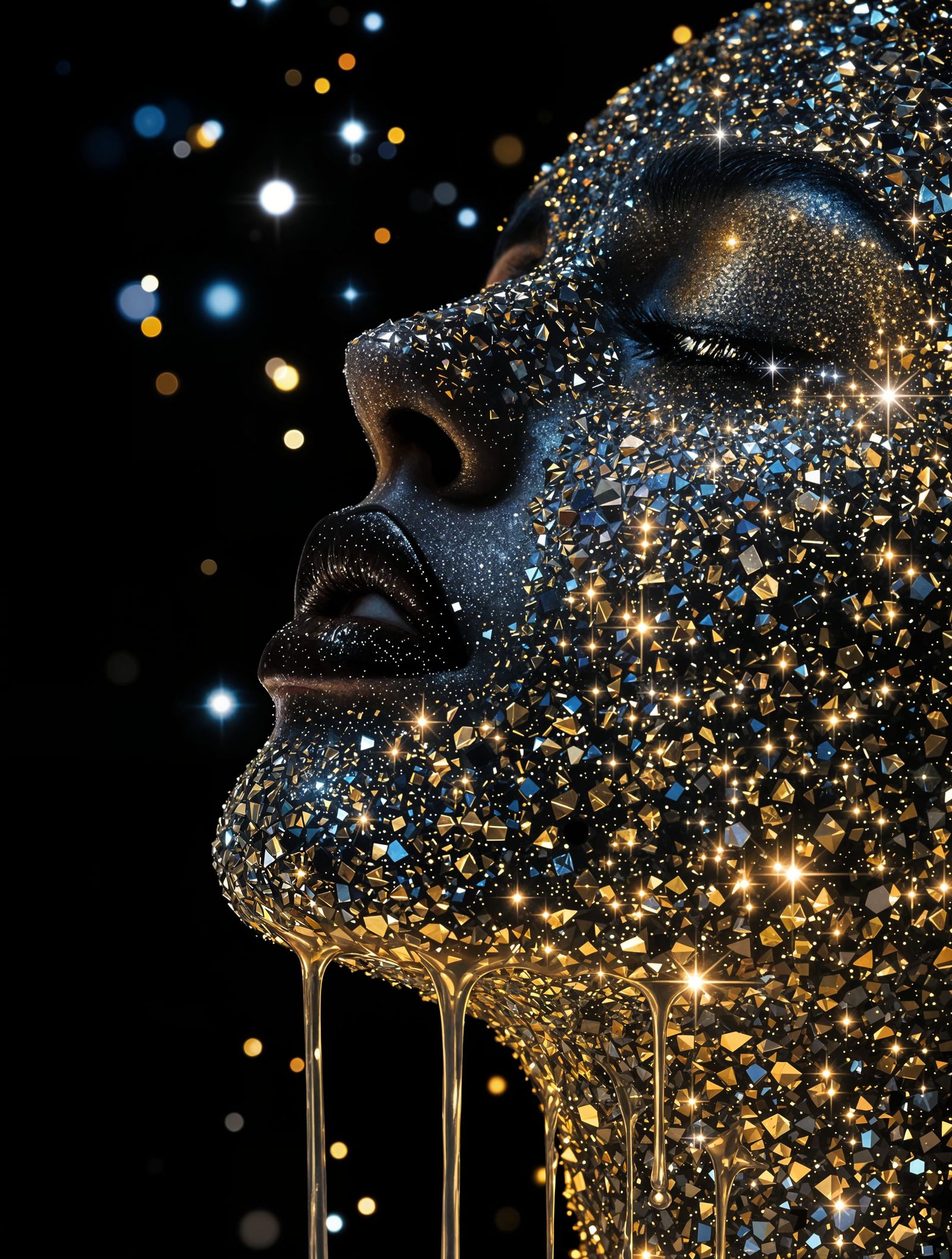 Gilded Goddess of the Shimmering City