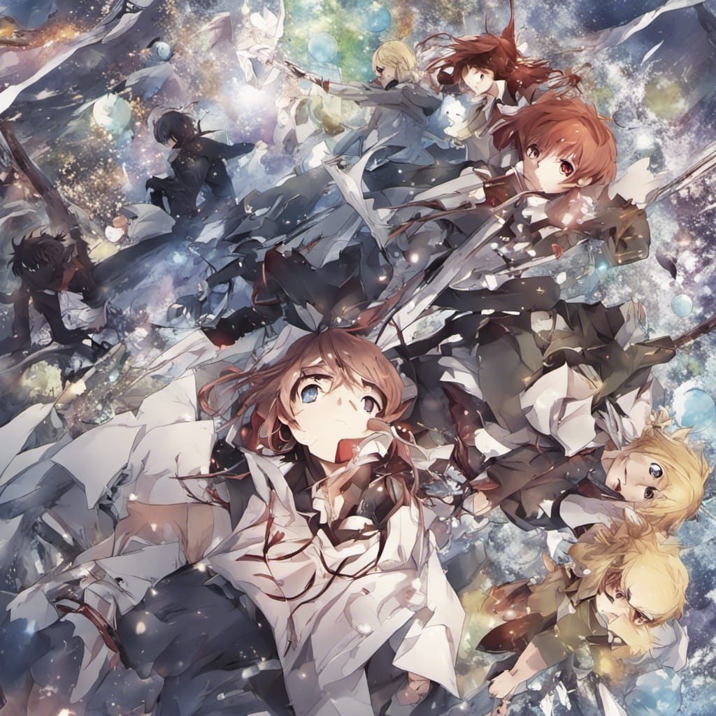 Broken World in Anime Key Visual Style