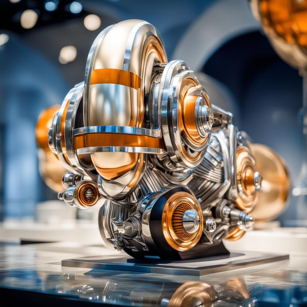 Art Deco Sculpture in a Museum