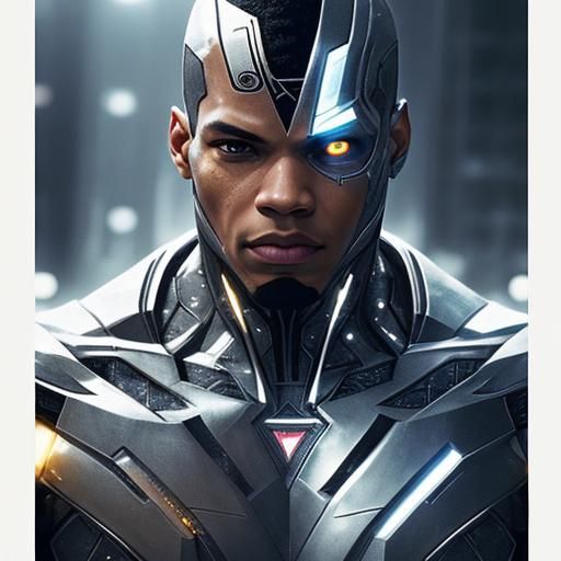 Ray Fisher as Hyperrealistic Cyborg in Cinematic HDR