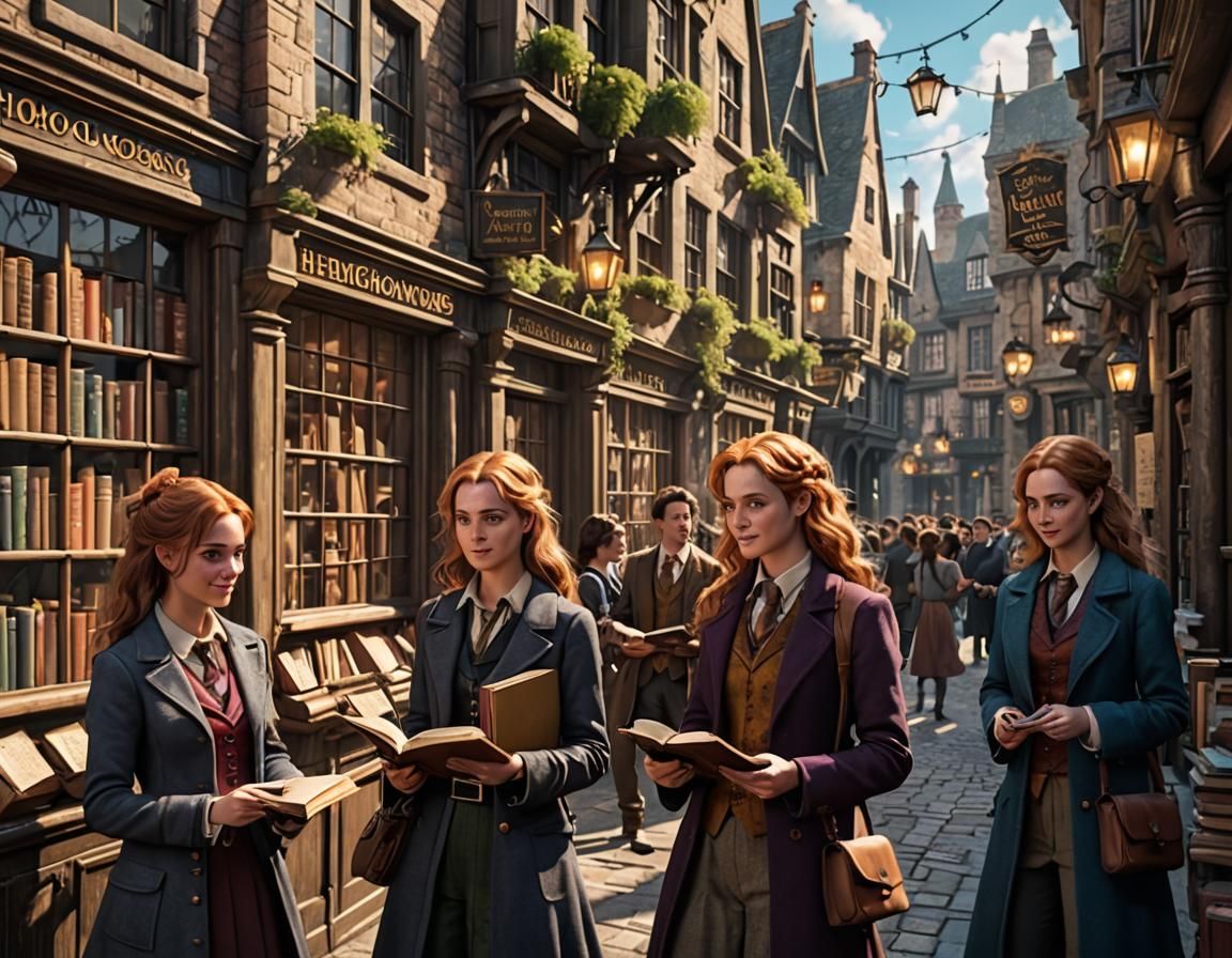 Gilderoy Lockhart Autograph Session in Diagon Alley