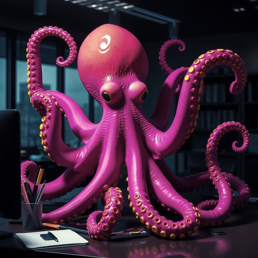 Workaholic, late at night