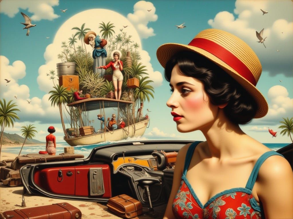 Adra and Alda's Surreal Road Trip to the Sea