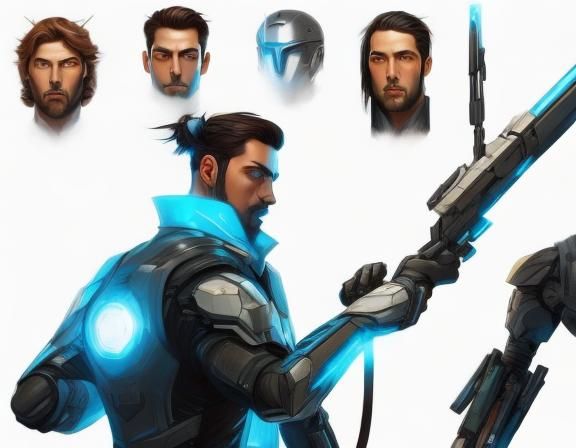 Teen Faces Shocked by Assassin Robot