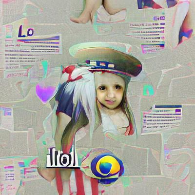 Anime-Style Character Generated by AI