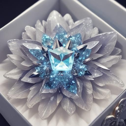 Hands Sorting Crystals in Velvet Box