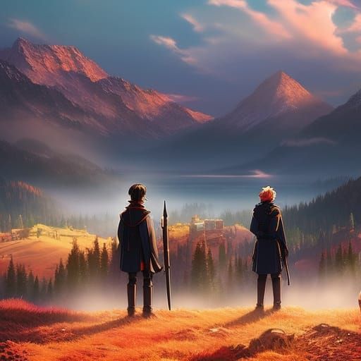 Anime Inspired Promised Place in Youth