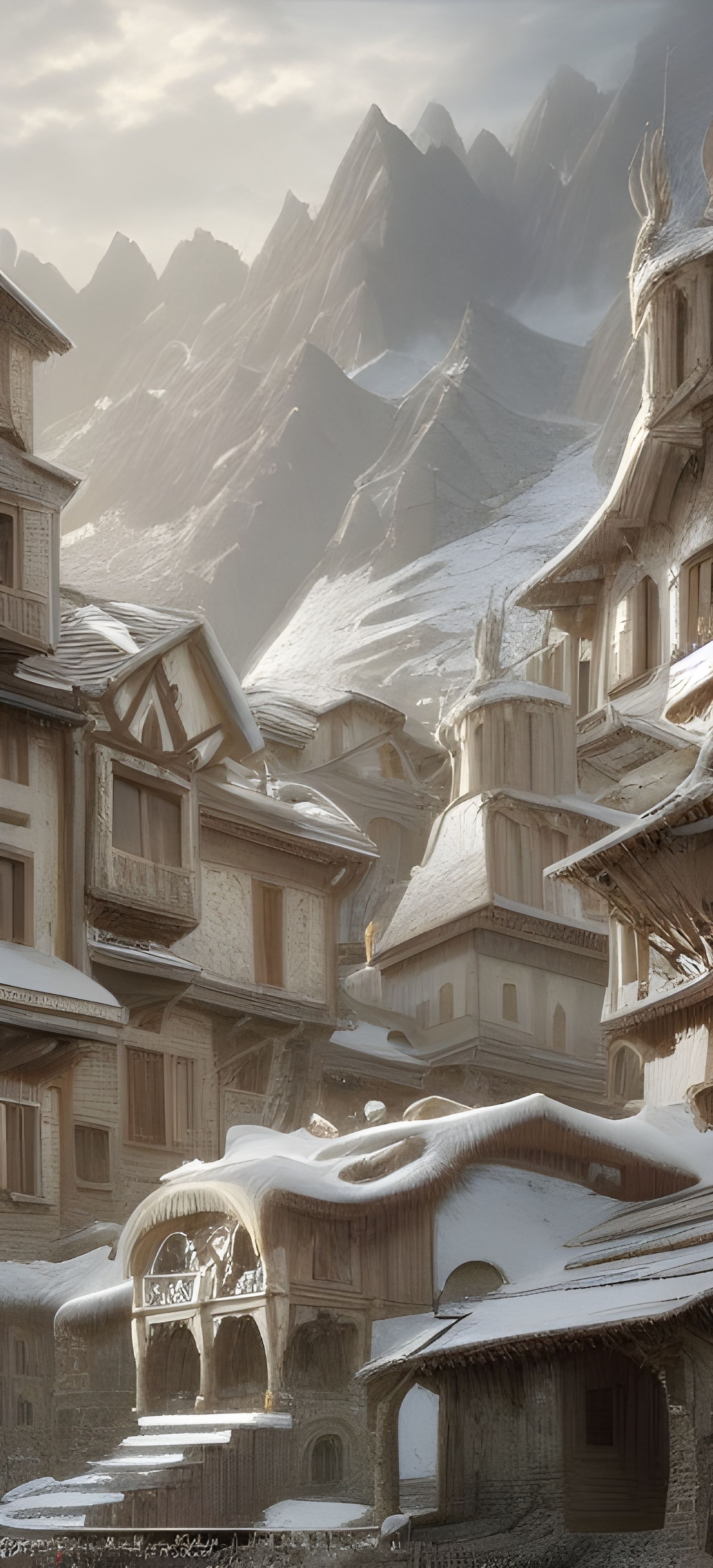Another Angle Of The Village.