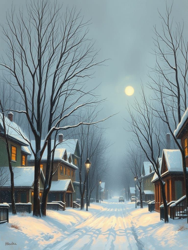 Winter Verona in Gurney-Style Art