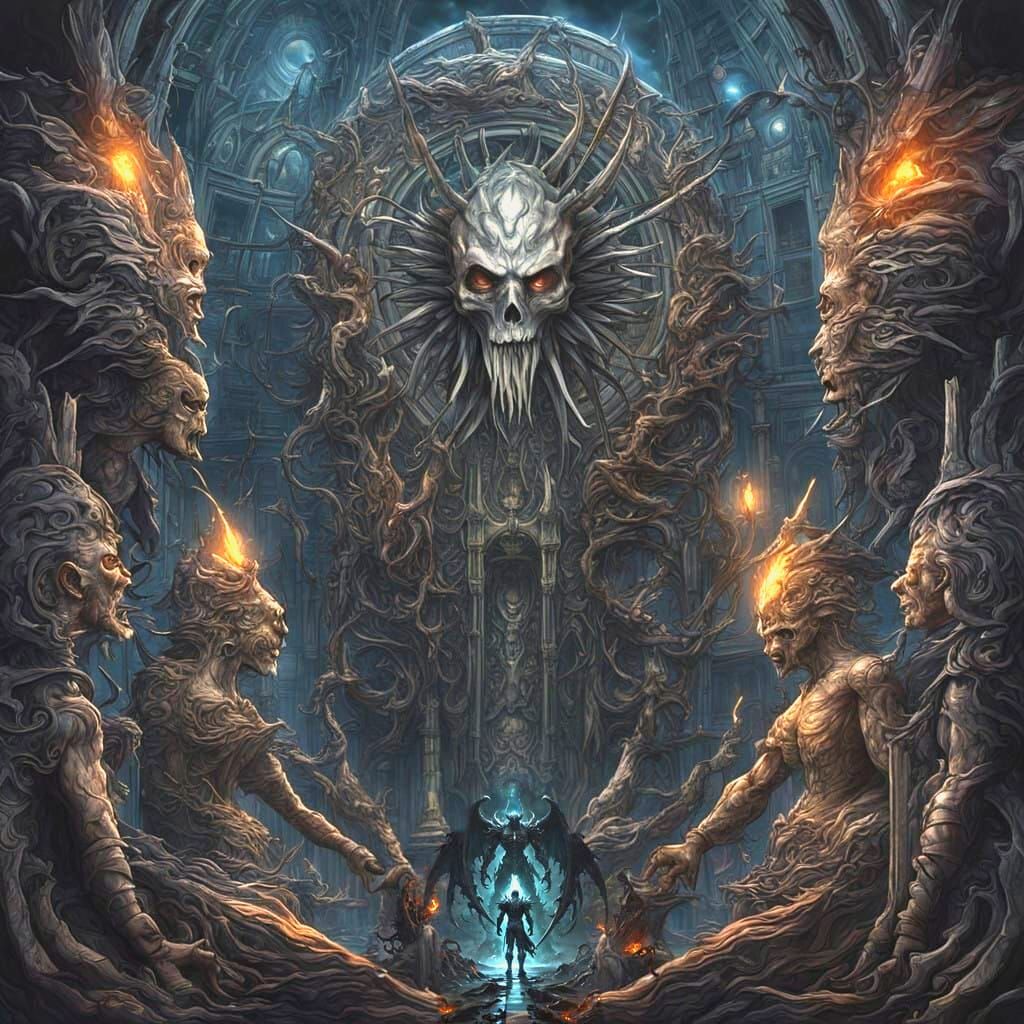 Eternal Winged Antihero Embodies Ancient Power in Hyperdetai...