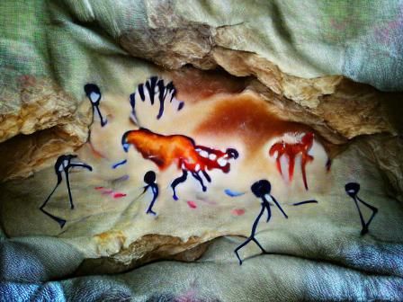 Authentic AI Recreation of a Cave Painting