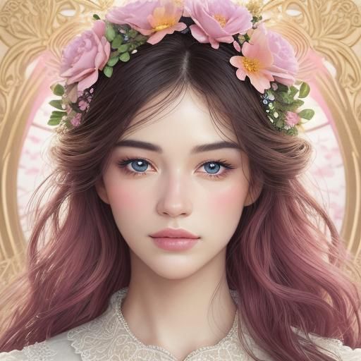 Detailed Teddy Duck Portrait in Romantic Style