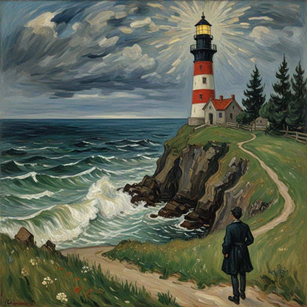 Surreal Portrait Inspired by Soutine and Rembrandt