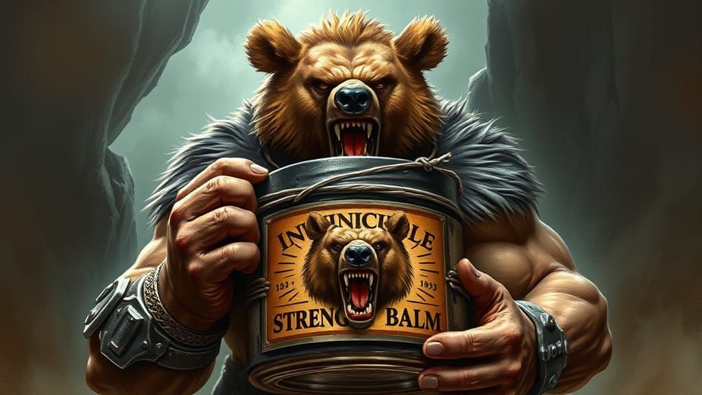 Barbarian Warrior Endorses Invincible Strength Balm in Bruta...