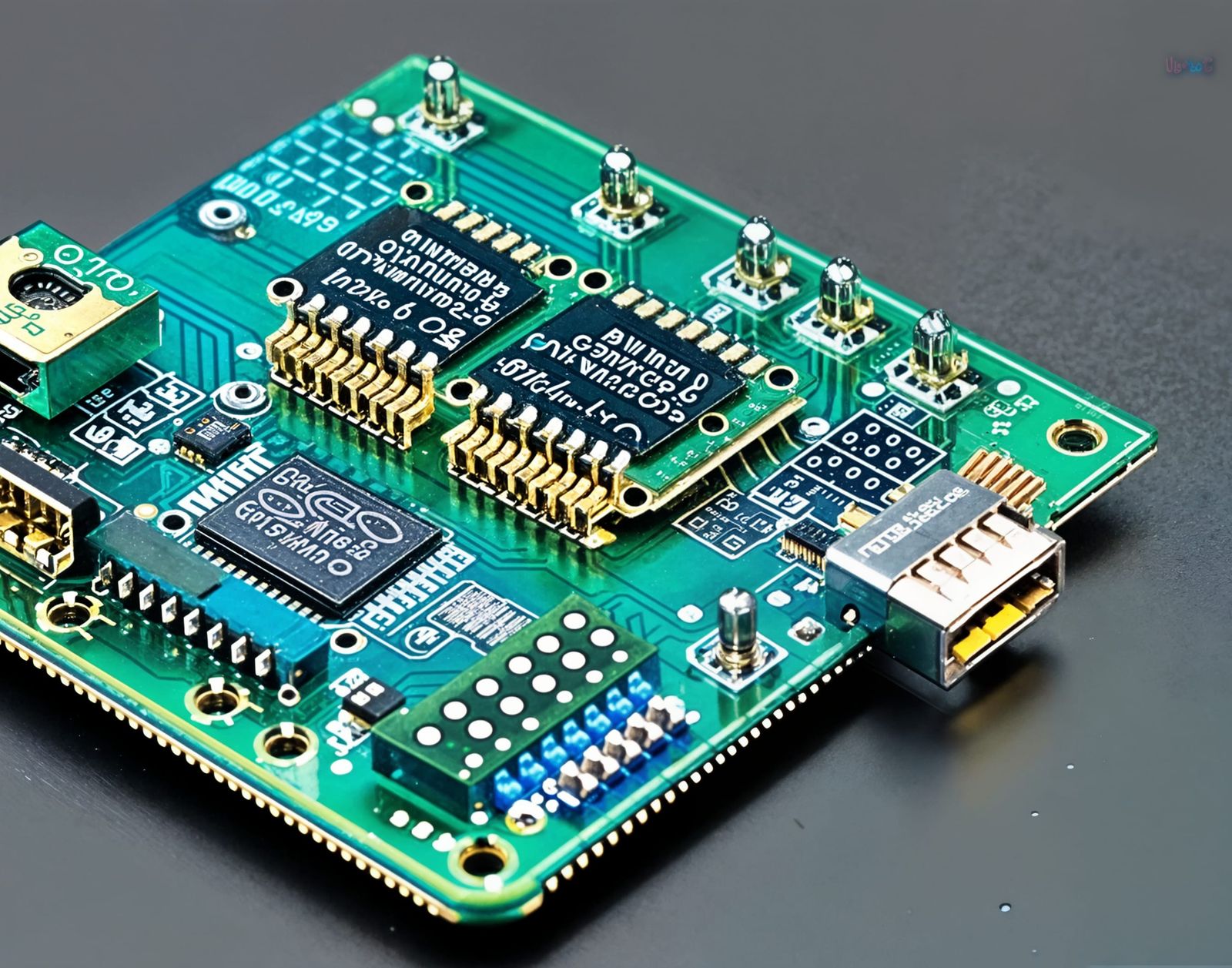 Raspberry Pi Board Close-Up: Professional Product Photograph...