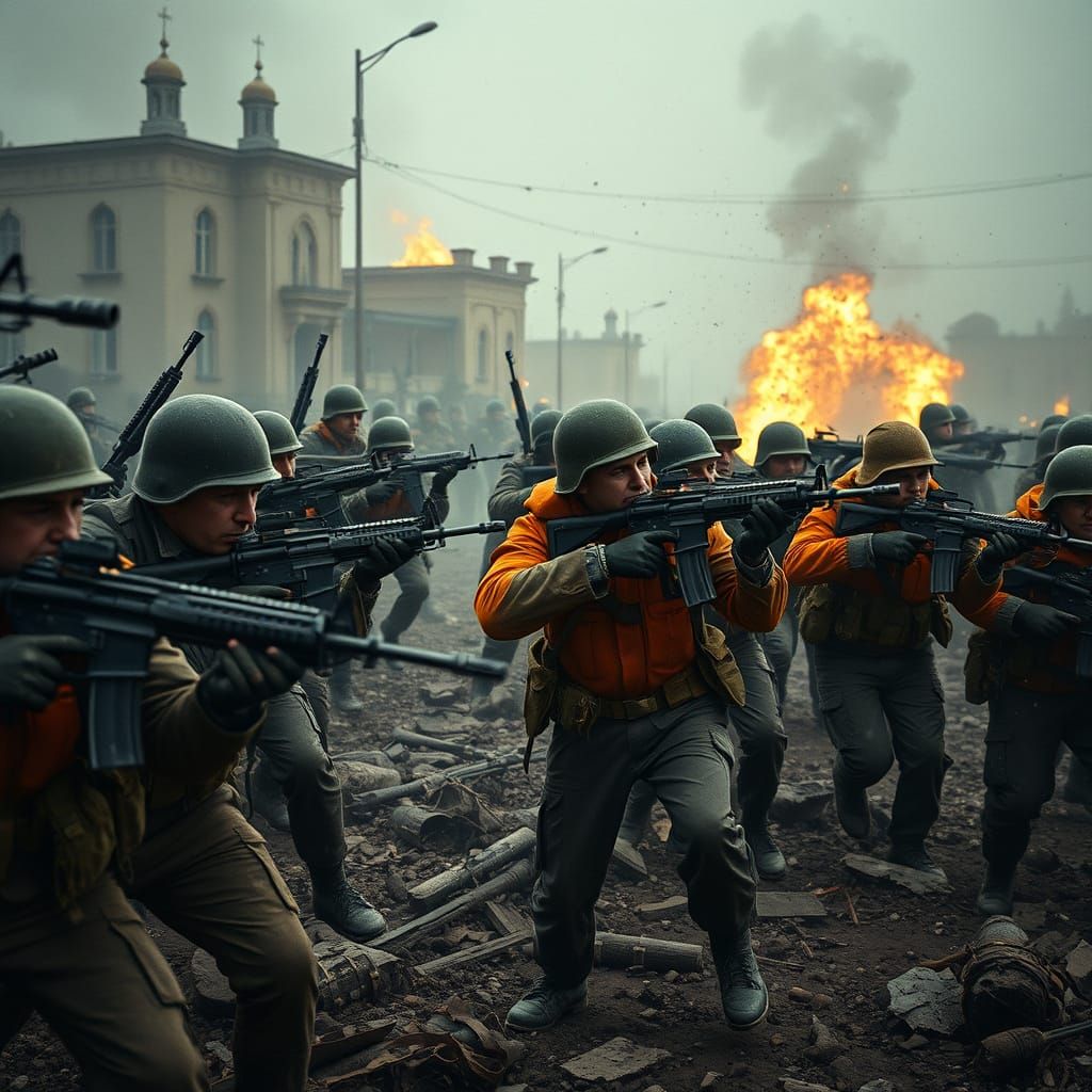 War-Torn Vysokokamsk in 1976: Chaos and Defiance