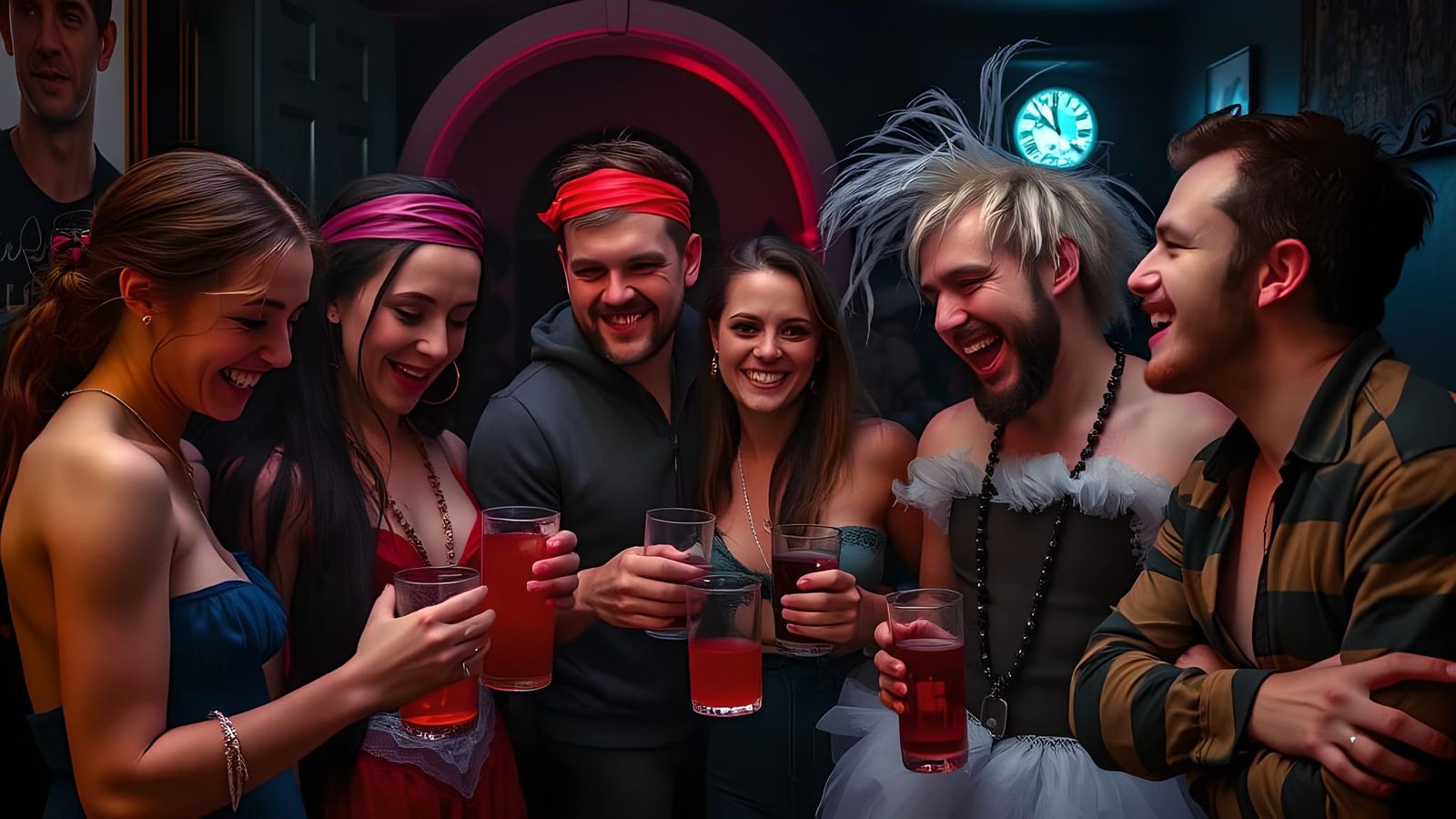 Inclusive Amsterdam Club Scene in Baroque Style