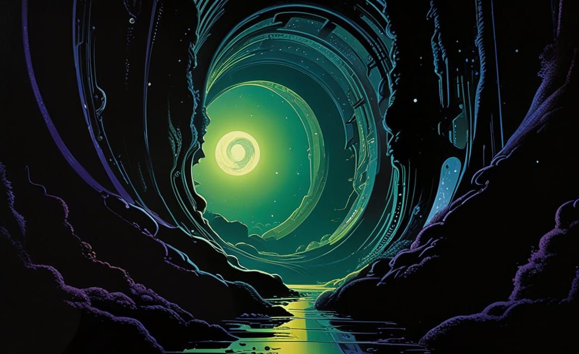 Iridescent Cosmos: Celestial Star Clusters in Vibrant Hues