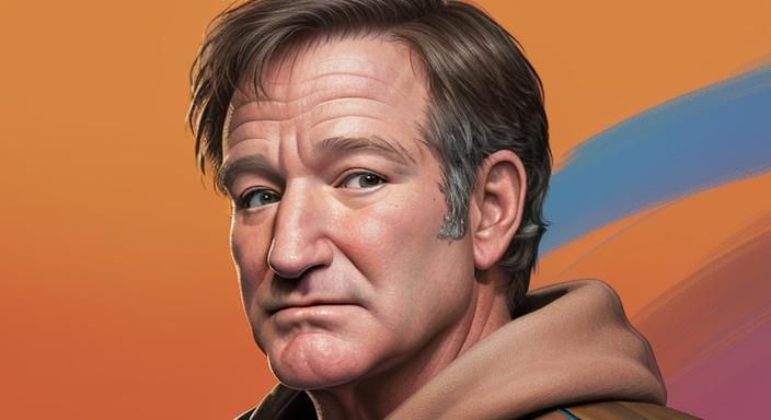 Hyperrealistic Portrait with Colorful Splash Art Background