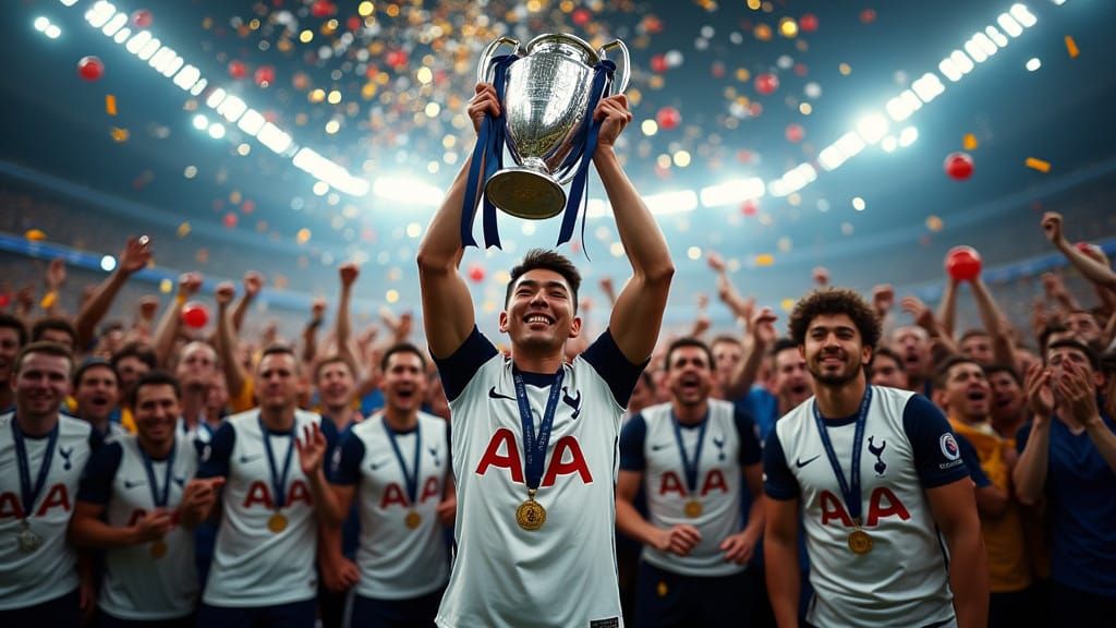 Premier League Champions Celebrate Victory withEcstatic Fans