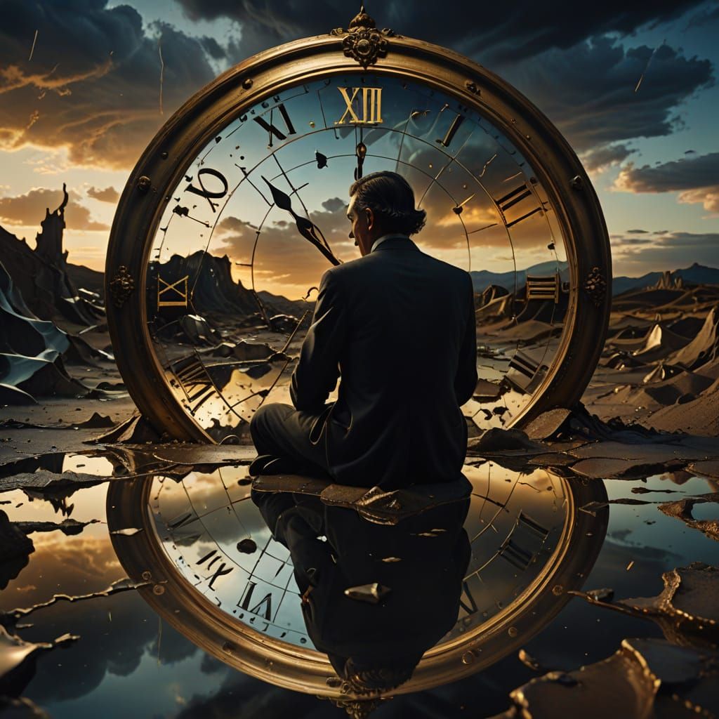 Surreal Solitude: A Dali-esque Revelation