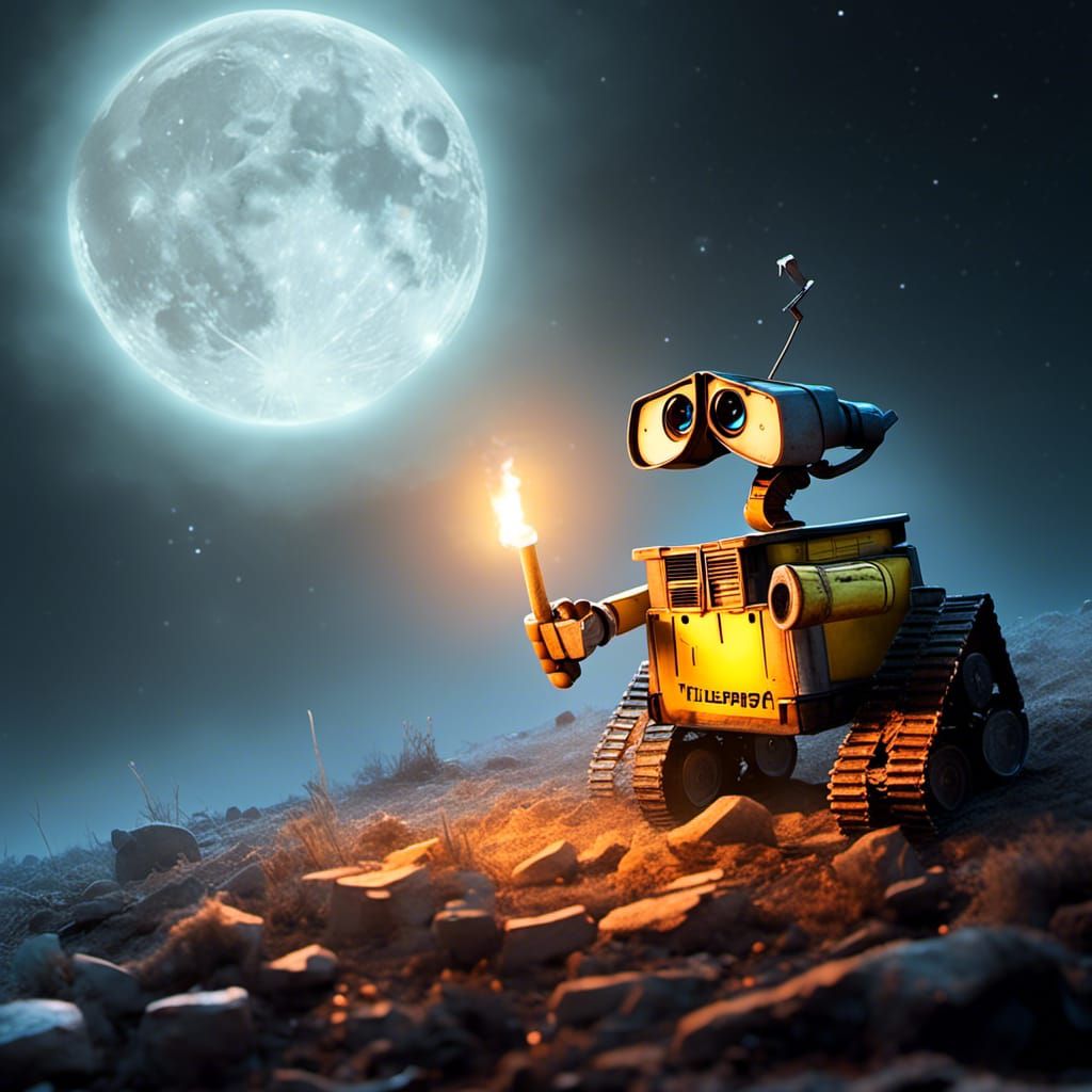 Walle e..here over here