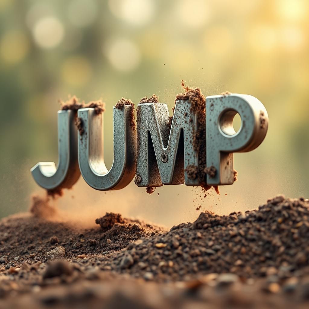 “JUMP “ Onomatopoeia