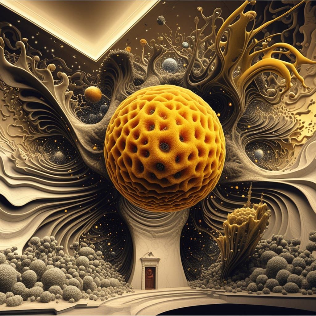 Golf Ball Splashing in a Pond...