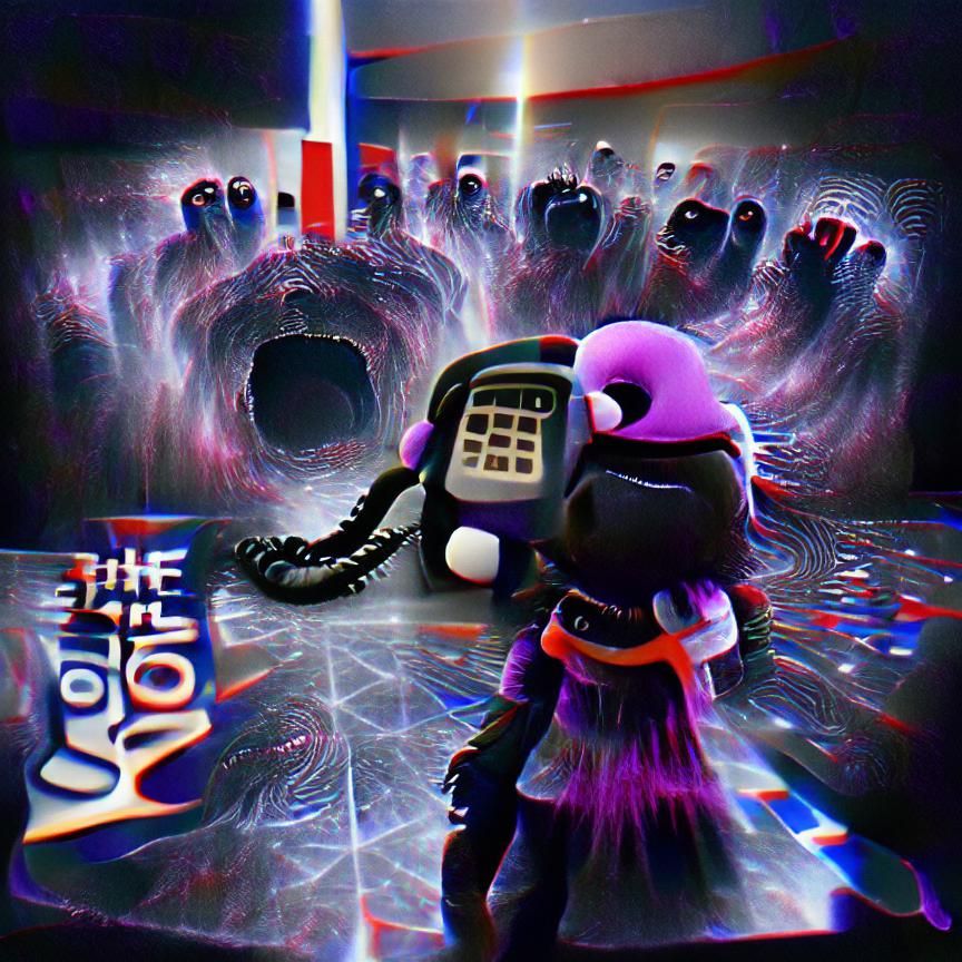 Abstract Void Generated from Empty Prompt