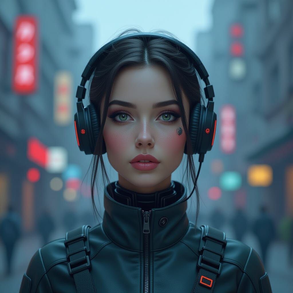 Democratic DID-State: Cyberpunk Minds in Surreal Harmony