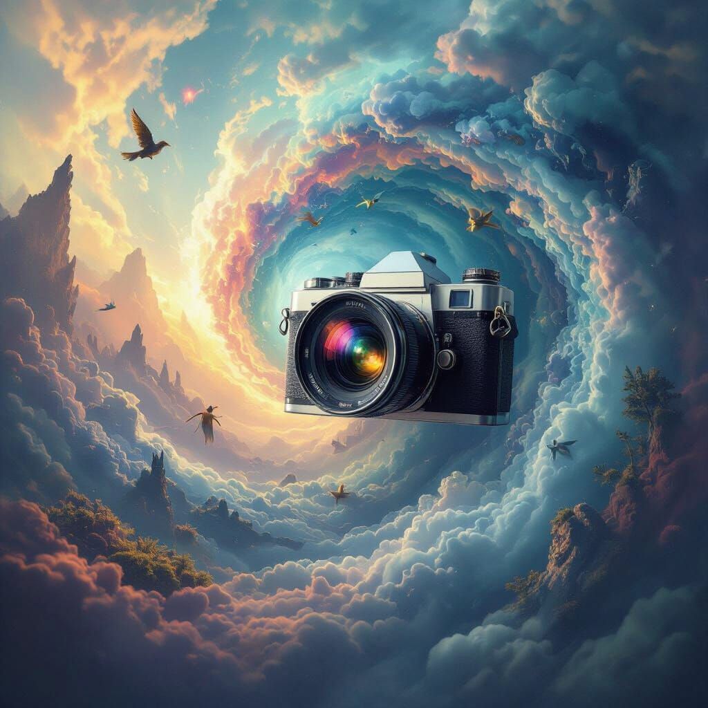 Surreal Camera Captures Magical Vortex of Light