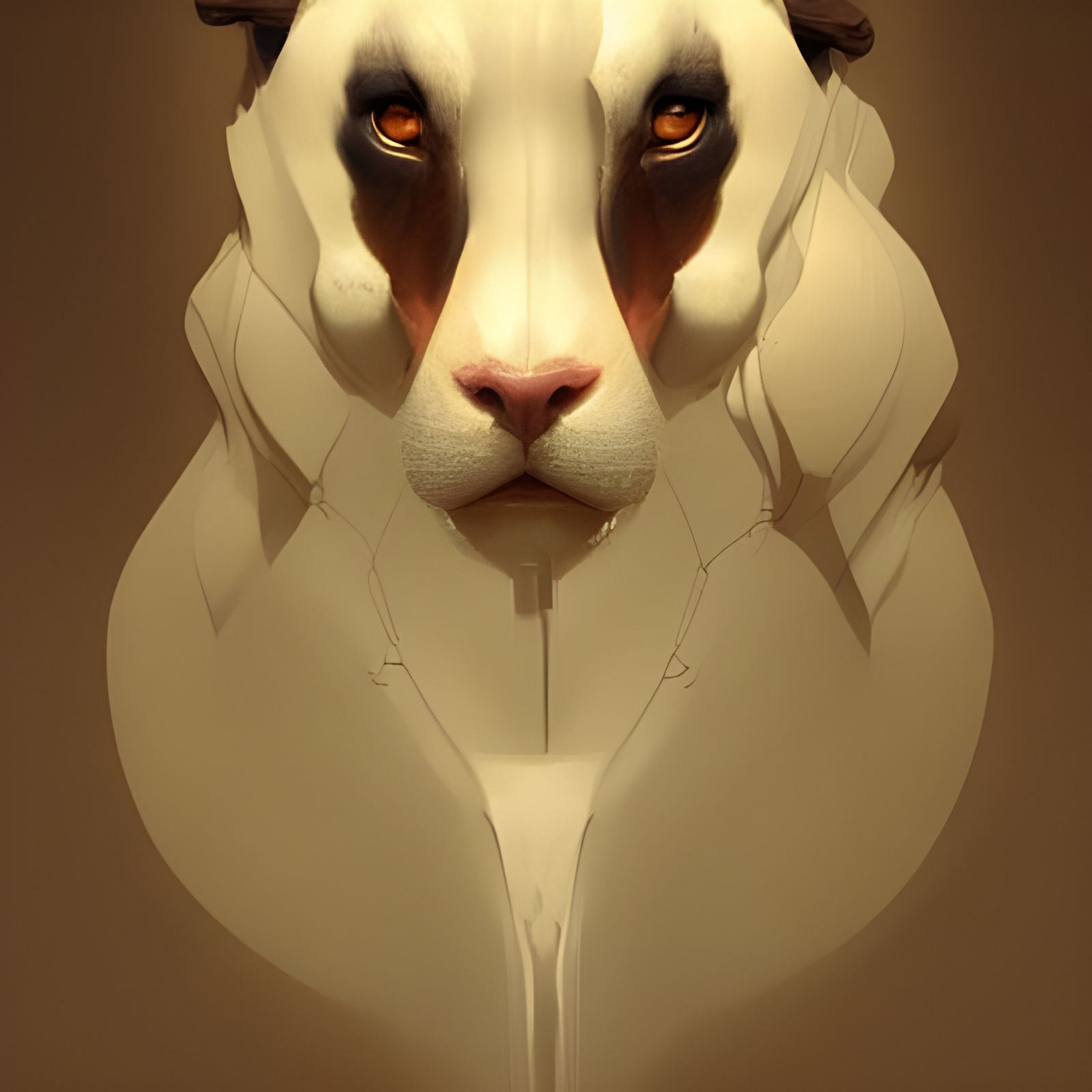 Animals with Human Intelligence: Detailed Portrait