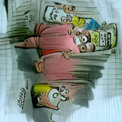 AI Generated Cartoon Image