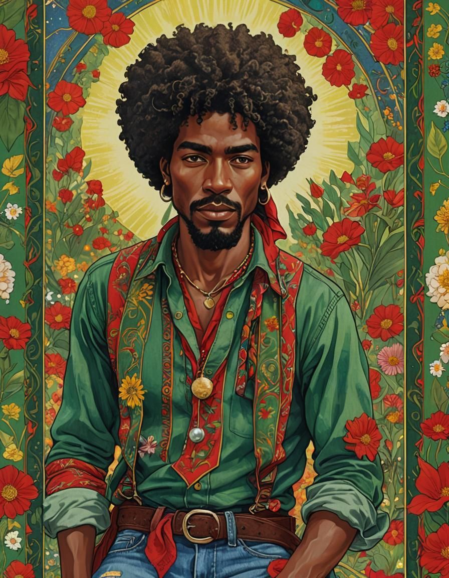 FLOWER POWER, PEACE & LOVE