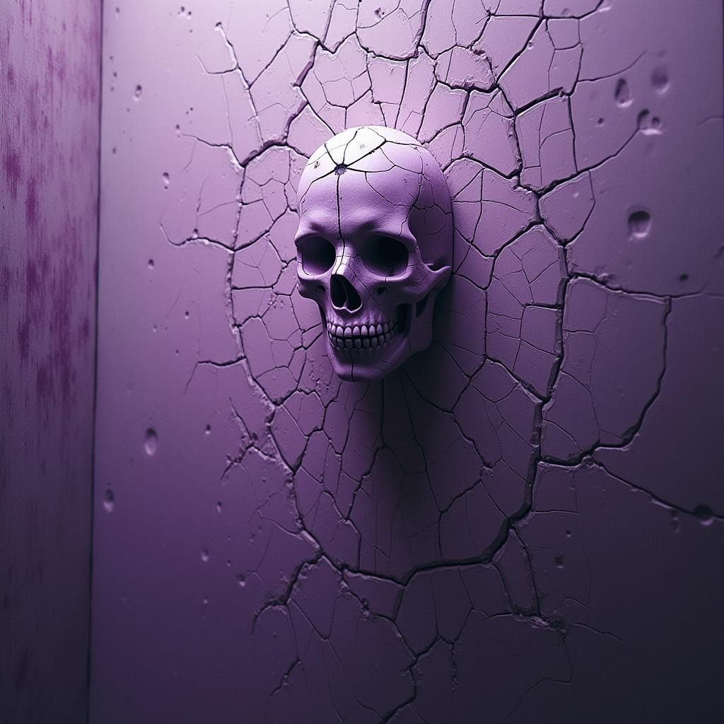 Purple Skull