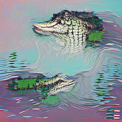Detailed Alligator Portrait in High Resolution